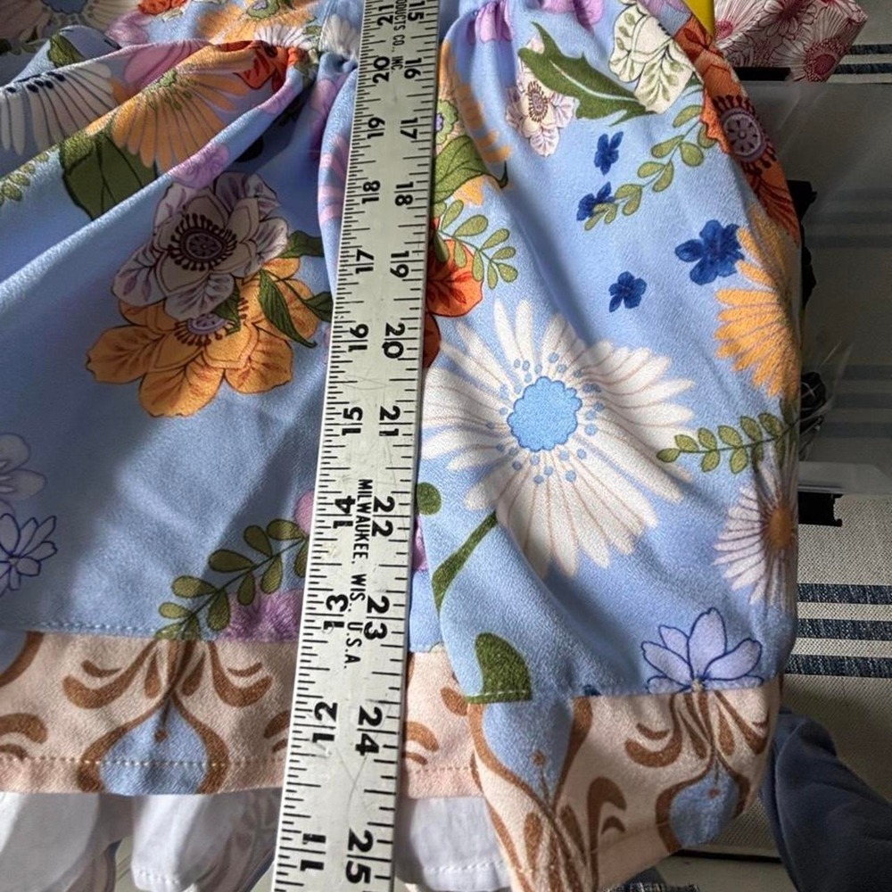NWT Agua Bendita/ Madewell collab Joaquina Mini Dress Size M - Picture 6 of 8